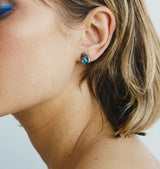 kai claw earring blue
