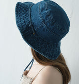 Manya hat blue