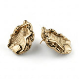La Deesse Golden Earrings