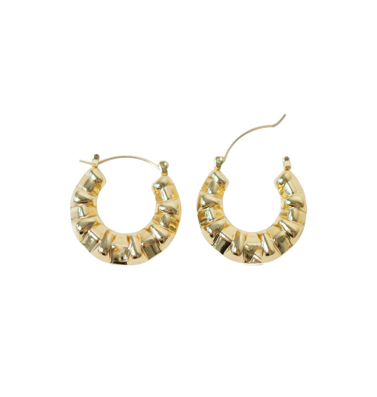 Lidia earrings gold