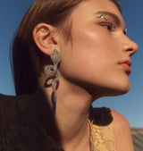Lilia earrings silver
