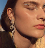 Lilia earrings silver