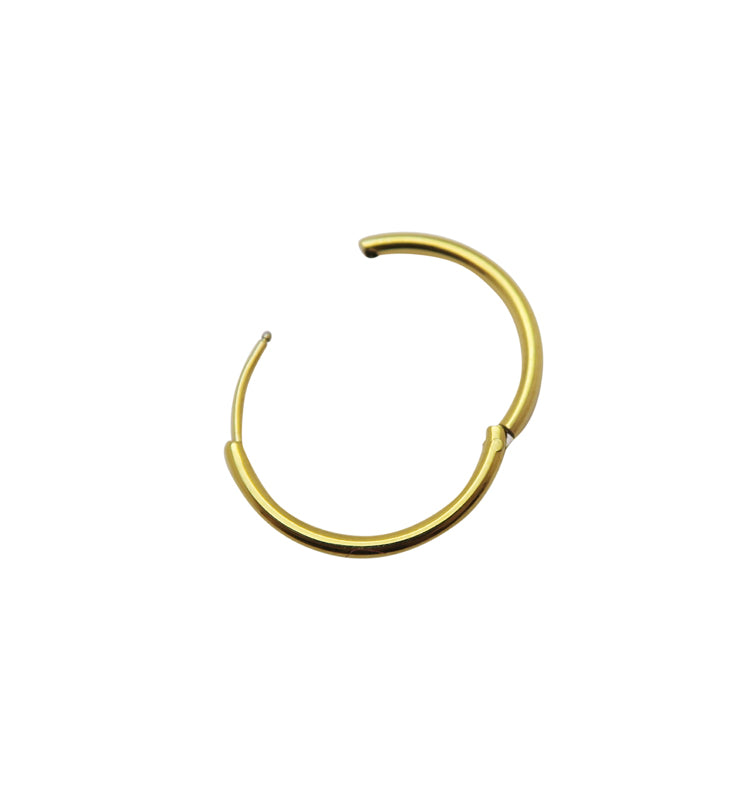 Lord gold single earring 17mm