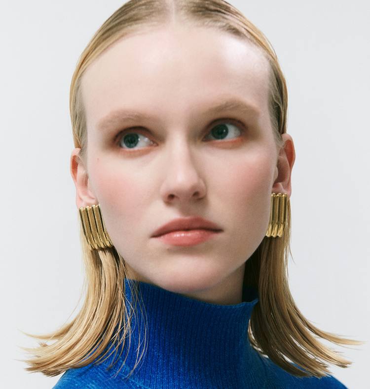Luca earrings gold