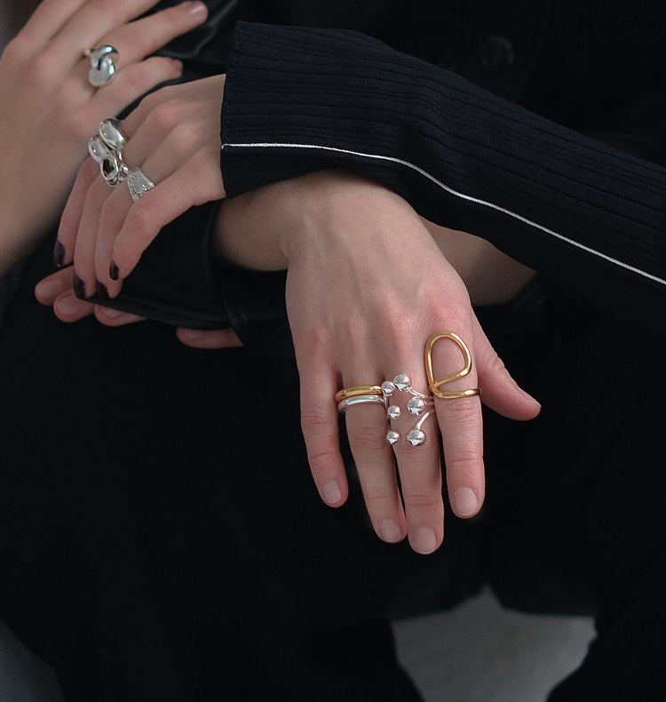 Lykke ring silver