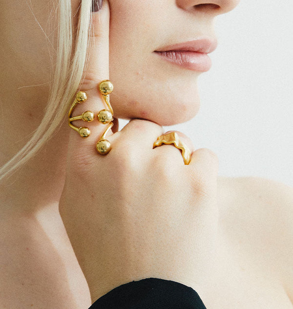 Lykke ring gold