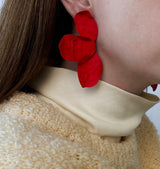 Maddie earrings red