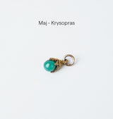 Månadsstens charm brass