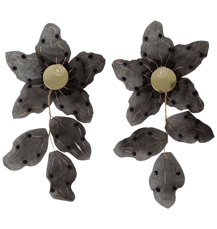 Masha earrings black