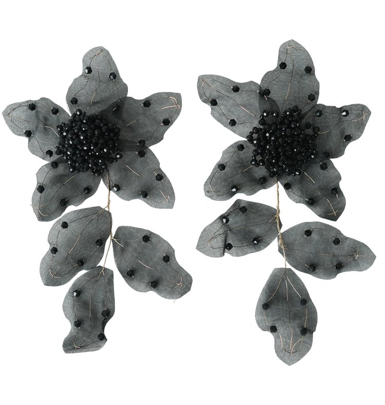 Masha earrings black