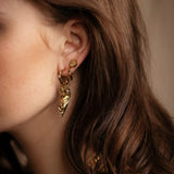 Sirene Mermaid Golden Hoops