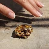 Sirene Mermaid Golden Ring