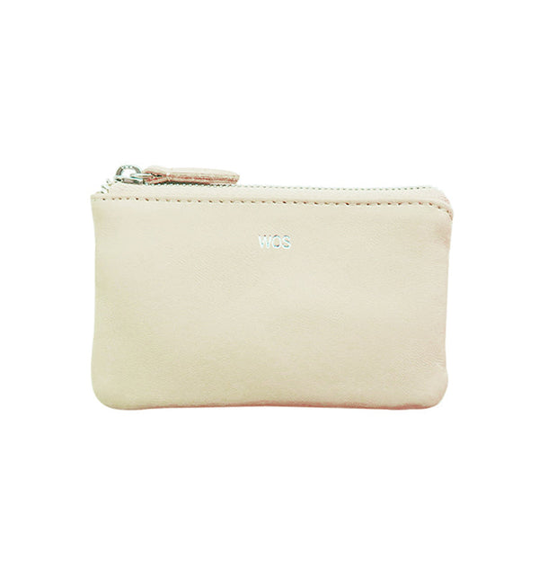 mini keeper wallet cream