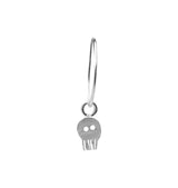 Mini skull single earring