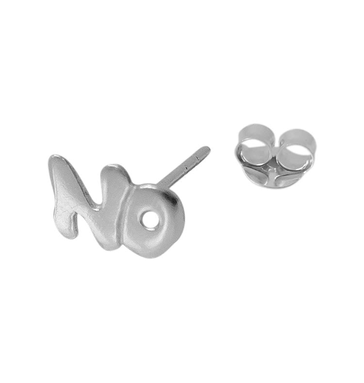 NO single stud 925 silver