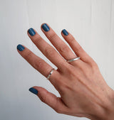 Not sad ring silver
