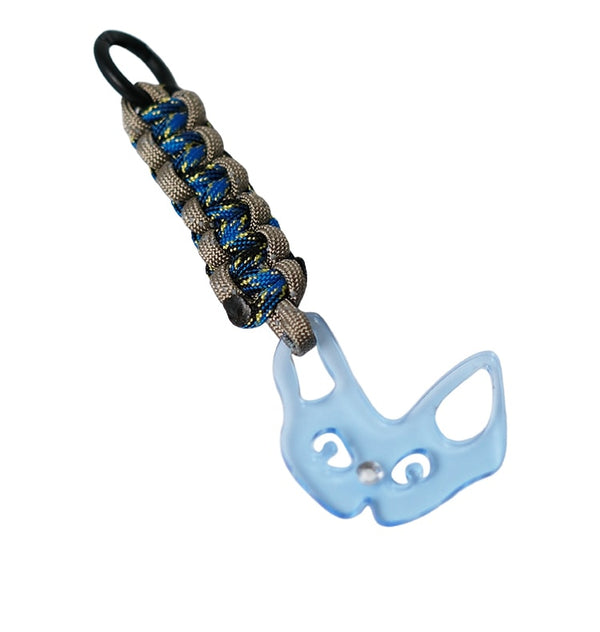 Froot loop katt keychain