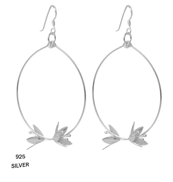 Oline earrings 925 silver