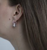 Olivia mini earrings silver