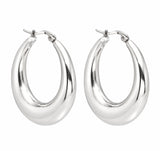 Polly Earrings Silver XL