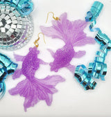 True phish earrings purple