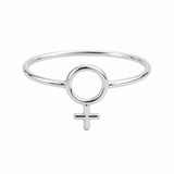 Patti ring silver