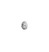 pinky single stud clear silver