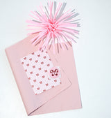 Pink gift wrapping small