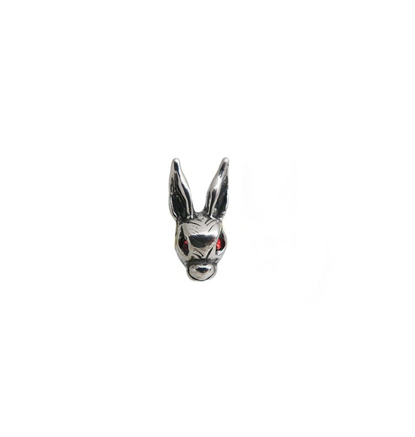 Rabbit earrings silver