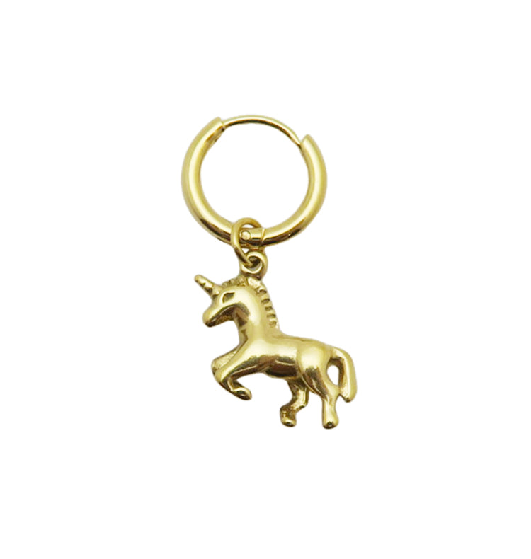 rarity single earring gold