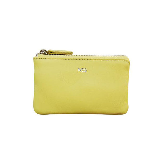 Mini keeper wallet yellow