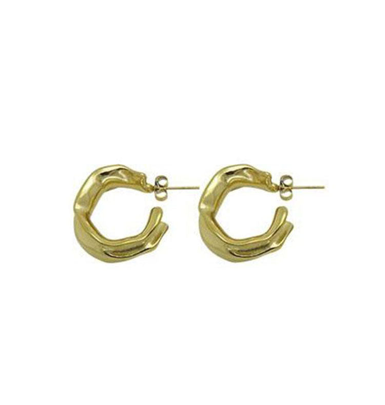 risky road • earrings gold