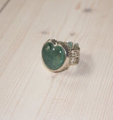 Rio ring silver fluorite