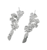 zasha earrings silver