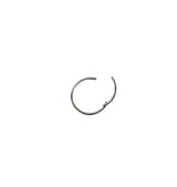 Seamless single earring steel 11mm