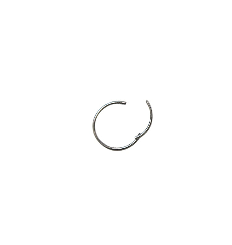 Seamless single earring steel 11mm