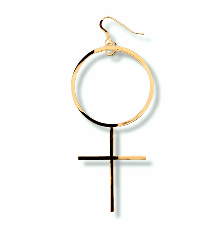 She big earring gold