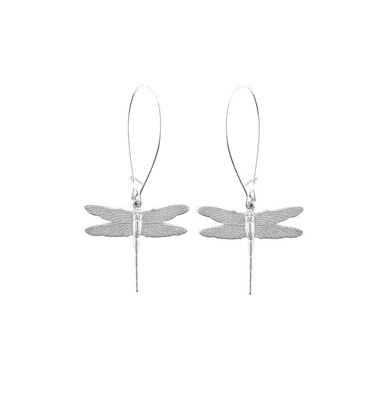 Dragonfly • små örhängen silver
