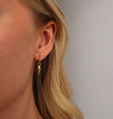Siri mini single earring gold