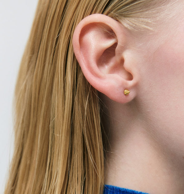 Siri Stud single earring gold