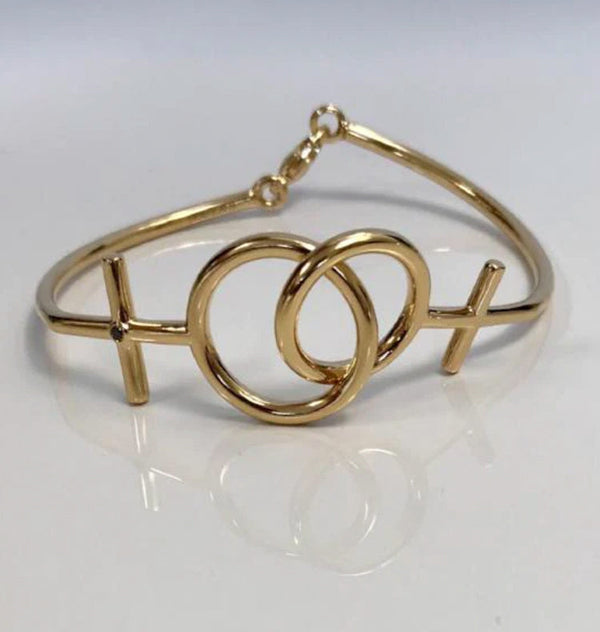 Sisterhood bracelet gold