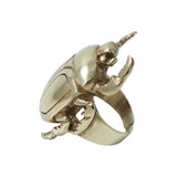 Skalbagge ring brass