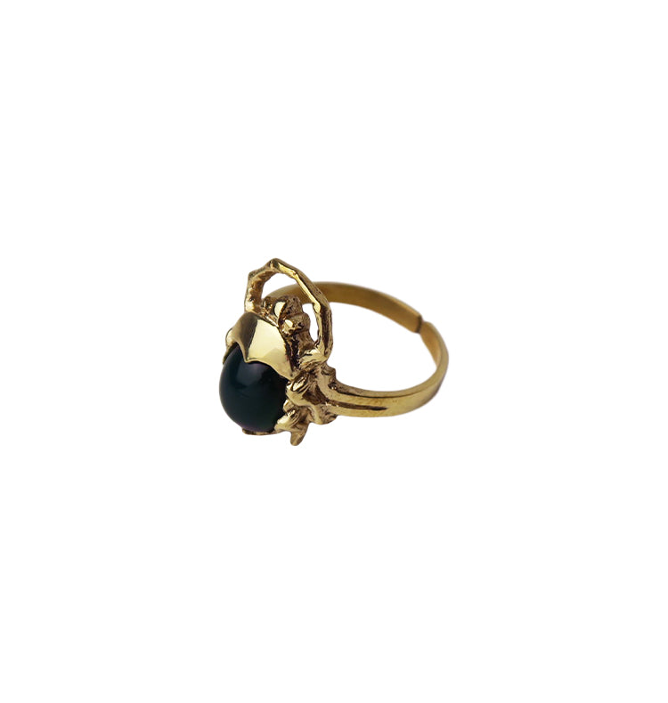 Skarabe ring gold