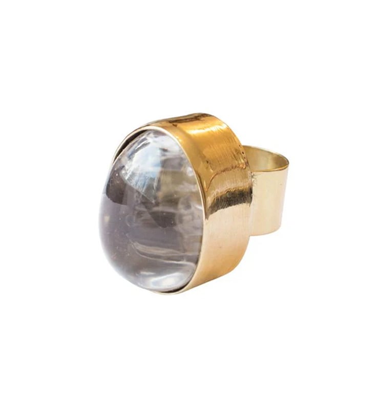 Cocktail ring brass