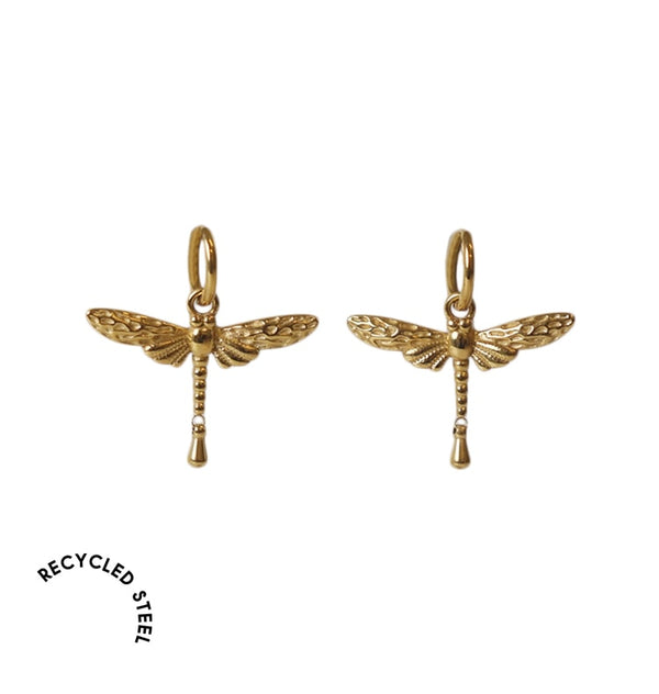 Ellie small earrings gold