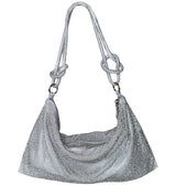 sparkle handbag silver