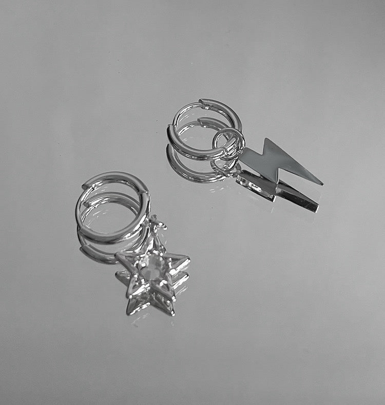 veja star single earring silver