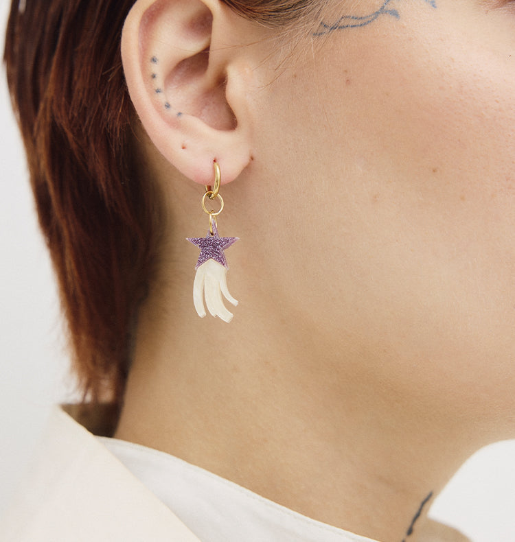 dream single earring gold