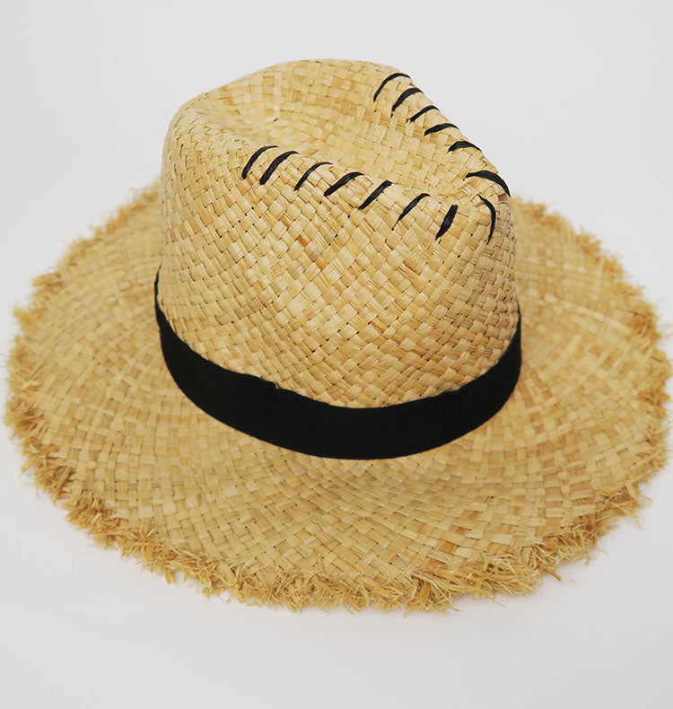Straw hat beige