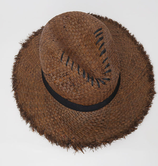 Straw hat brown